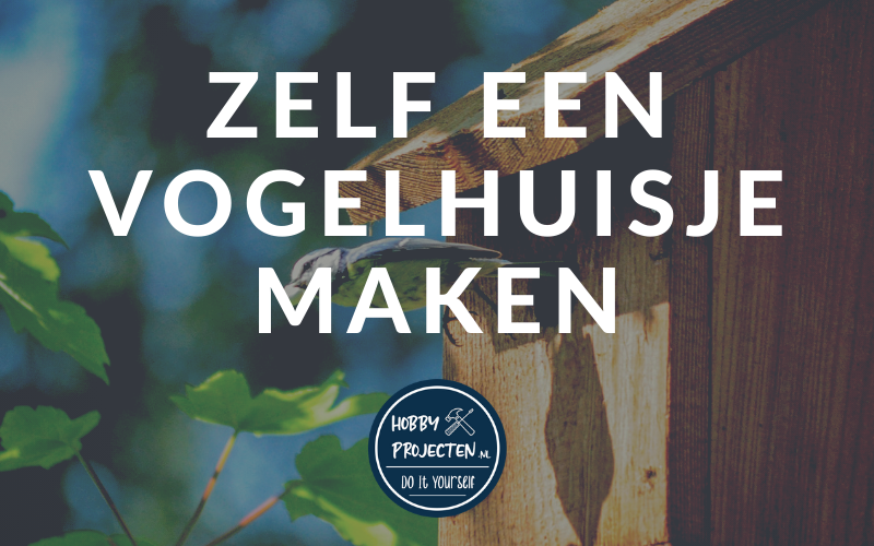 Kracht romantisch Kip Zelf een Houten Vogelhuisje Maken | HobbyProjecten.nl